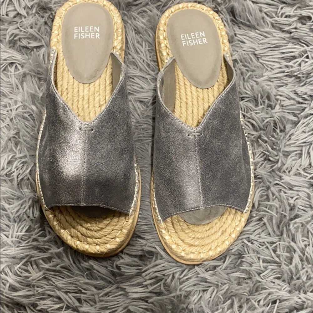 NEW • Eileen Fisher • Milly Espadrille Sandals - Picture 5 of 7
